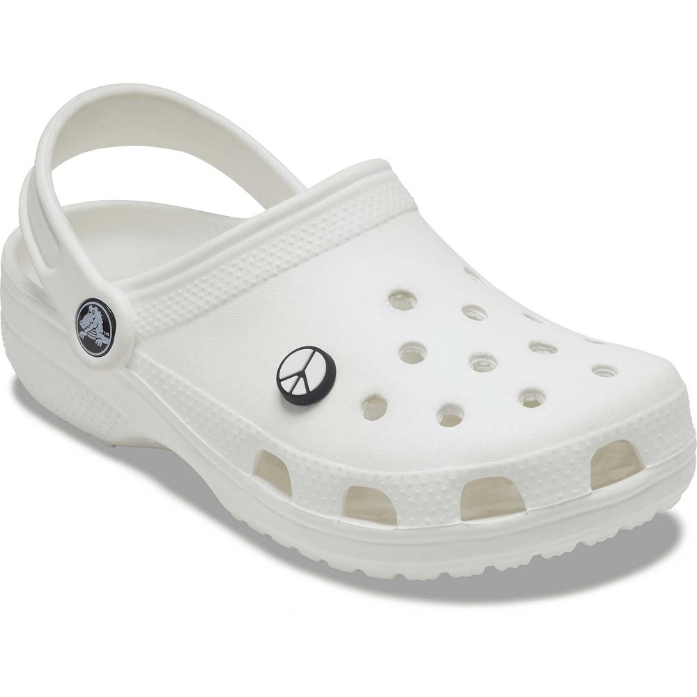 Multicolor Women's Crocs Peace Sign Jibbitz Charms | NZ 0292YXFU